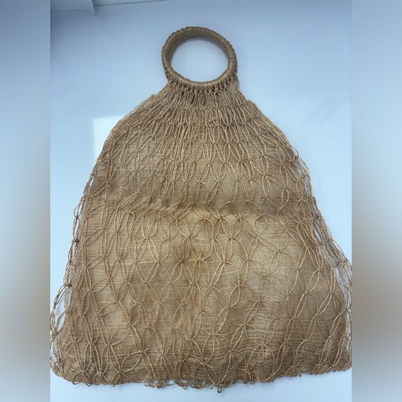 3 for $20 Handmade in the Philippines, straw lightweight beach bag - Picture 1 of 5